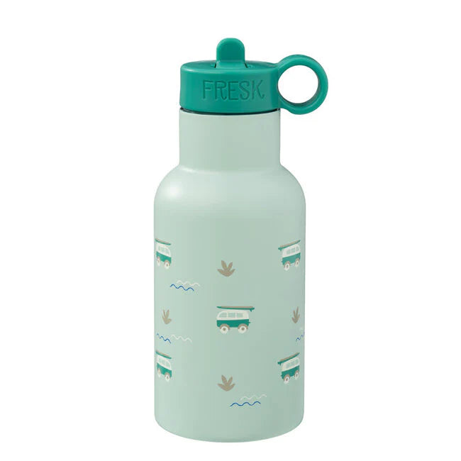 Borraccia termica in acciaio con cannuccia per bimbi 350 ml - Surf Boy